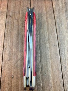 Henckels by Boker Stockman Dark Red Rope Jigged Bone Solingen Germany Henckels by Boker Stockman Dark Red Rope Jigged Bone Solingen Germany