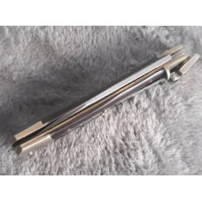 Vintage 1980's Hubertus Maroon Micarta clip point 7 1/4"