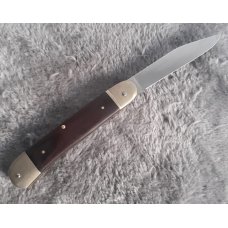Vintage 1980's Hubertus Maroon Micarta clip point 7 1/4" Vintage 1980's Hubertus Maroon Micarta clip point 7 1/4"