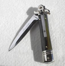 AKC LEVERLETTO 20cm - 8" BRAZILAN HORN NEW MODIFIED BAYONET BLADE AKC LEVERLETTO 20cm - 8" BRAZILAN HORN NEW MODIFIED BAYONET BLADE