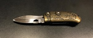 Vintage 1990s Mini "Dual-Button" Switchblade Knife