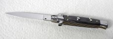 NEW FRANK BELTRAME 9" GENUINE DARK HORN ITALIAN STILETTO