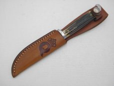 Queen Steel Trout and Bird knife #85 in Winterbottom Bone: 6 ¼” overall with 3” blade, Q STAINLESS Queen Steel Trout and Bird knife #85 in Winterbottom Bone: 6 ¼” overall with 3” blade, Q STAINLESS