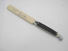 Queen Steel Table Steak Knife #U101 Winterbottom Bone: 9” overall with 4 1/2” blade, rare tang stamp