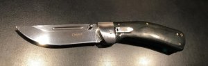 NEW - Russian Leverlock Hunting Knife + Sheath