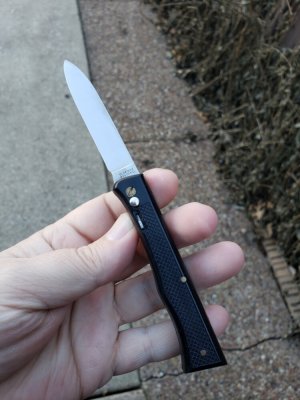 Vintage French Florinox slipjoint auto.