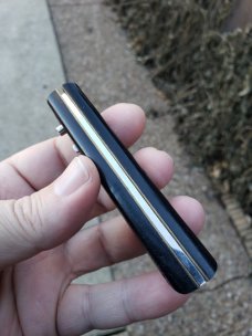 Vintage French Florinox slipjoint auto. Vintage French Florinox slipjoint auto.