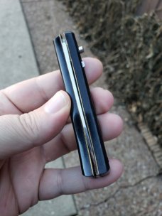 Vintage French Florinox slipjoint auto. Vintage French Florinox slipjoint auto.