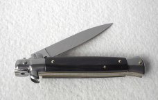 NEW FRANK BELTRAME 9" GENUINE  BRAZILIAN DARK HORN HANDLES  ITALIAN STILETTO