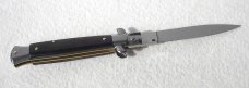 NEW FRANK BELTRAME 9" GENUINE  BRAZILIAN DARK HORN HANDLES  ITALIAN STILETTO