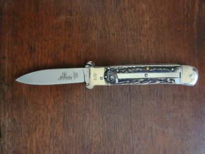 HUBERTUS Solingen Classic large Springer with Cartridge Ejector