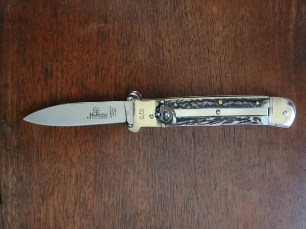 HUBERTUS Solingen Classic large Springer with Cartridge Ejector HUBERTUS Solingen Classic large Springer with Cartridge Ejector