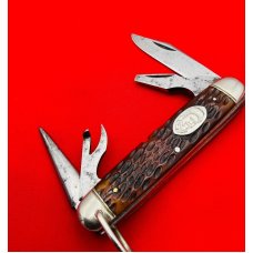 Vintage **RARE** Vintage NEW YORK KNIFE Co Model No. BB1 Buffalo Bill Cody Scout Pocket Knife c.1914 Vintage **RARE** Vintage NEW YORK KNIFE Co Model No. BB1 Buffalo Bill Cody Scout Pocket Knife c.1914