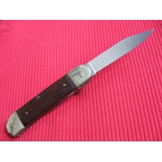 Older Small Solingen German Hubertus 5 7/8" Leverlock Switchblade Knife Older Small Solingen German Hubertus 5 7/8" Leverlock Switchblade Knife