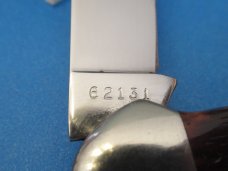 Case XX 1976 Brown Bone Canoe Pattern # 62131 Case XX 1976 Brown Bone Canoe Pattern # 62131