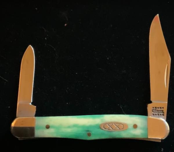 CASE Half Whittler Knife Green Appaloosa CASE Half Whittler Knife Green Appaloosa
