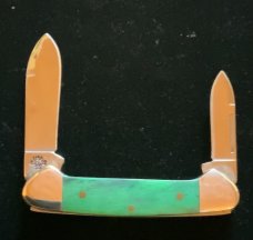 CASE Baby Butterbean Knife Green Appaloosa CASE Baby Butterbean Knife Green Appaloosa