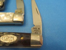 Case XX 3 knives one money 33 Pattern Case XX 3 knives one money 33 Pattern