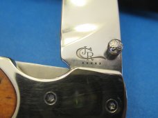Case XX 2005 John Russell Case  Slimlock Chestnut Bone Pattern # 6173L BG-42