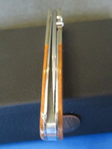 Case XX 2005 John Russell Case  Slimlock Chestnut Bone Pattern # 6173L BG-42