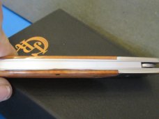 Case XX 2005 John Russell Case  Slimlock Chestnut Bone Pattern # 6173L BG-42