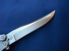Vintage Japan 1980's Sliver Dragon stainless drop point balisong butterfly knife. Made in Japan!!! Vintage Japan 1980's Sliver Dragon stainless drop point balisong butterfly knife. Made in Japan!!!