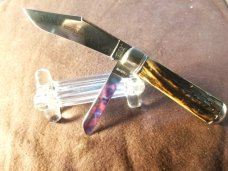 Great Eastern Cutlery "OIL FIELD JACK". Handles covers are well matched Stag.