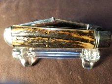 Great Eastern Cutlery "OIL FIELD JACK". Handles covers are well matched Stag.