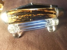 Great Eastern Cutlery "OIL FIELD JACK". Handles covers are well matched Stag.