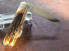 Great Eastern Cutlery "OIL FIELD JACK". Handles covers are well matched Stag.