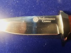 SMITH & WESSON PERFORMANCE CENTER ALLEGIANCE FIXED BLADE NIB PERFECT HIGH QUALITY USA KNIFE 