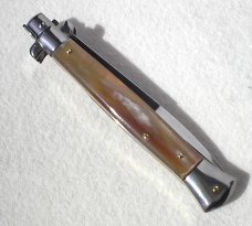 NEW FRANK BELTRAME 11" BRAZILIAN HORN BAYONET BLADE ITALIAN STILETTO