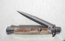 NEW FRANK BELTRAME 11" BRAZILIAN HORN BAYONET BLADE ITALIAN STILETTO