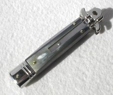 AKC LEVERLETTO 20cm - 8" BEAUTIFUL BRAZILAN HORN NEW MODIFIED BAYONET BLADE   