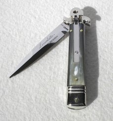 AKC LEVERLETTO 20cm - 8" BEAUTIFUL BRAZILAN HORN NEW MODIFIED BAYONET BLADE   