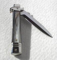 AKC LEVERLETTO 20cm - 8" BEAUTIFUL BRAZILAN HORN NEW MODIFIED BAYONET BLADE   