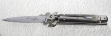 AKC LEVERLETTO 20cm - 8" BEAUTIFUL BRAZILAN HORN NEW MODIFIED BAYONET BLADE   