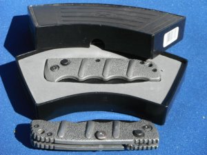 Two (2) BOKER MAGNUM KALS74B Kalashnikov Serrated  Folding Knives / Knife (NOT AUTOS)!!!