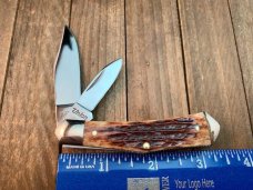 Ka-Bar Humpback Jack Brown Jigged Bone 1989 Ka-Bar Humpback Jack Brown Jigged Bone 1989
