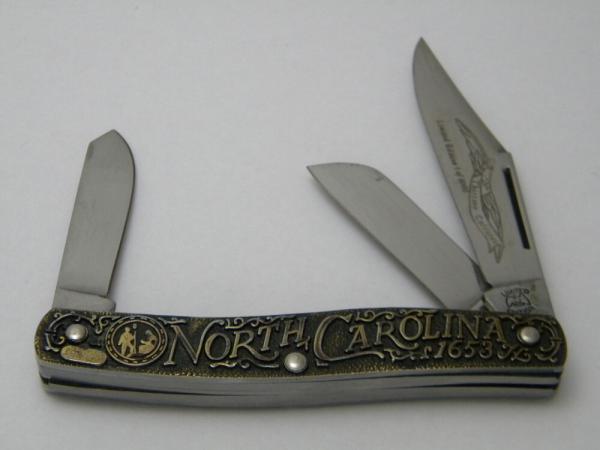 SW CUT USA (Schrade) TC-12 Limited Edition Thirteen Colonies "North Carolina" Stockman Knife SW CUT USA (Schrade) TC-12 Limited Edition Thirteen Colonies "North Carolina" Stockman Knife