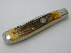 Schrade + USA Stag 1982 NKCA Trapper Knife