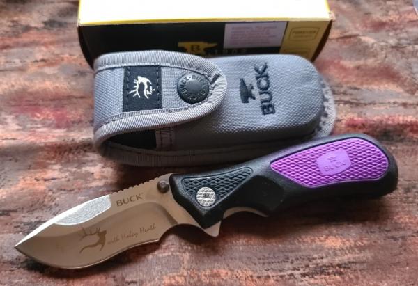 2012 Buck 587PPSHH Folding Ergo Hunter Adrenaline Avid 12C27 Steel. BNIB 2012 Buck 587PPSHH Folding Ergo Hunter Adrenaline Avid 12C27 Steel. BNIB