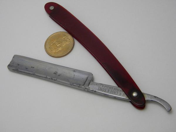 W.R. Case & Sons Bradford PA Wedge Edge Straight Razor c.1905-1920