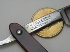 W.R. Case & Sons Bradford PA Wedge Edge Straight Razor c.1905-1920