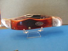 Case XX 2009 CCC Exclusive Chestnut Saw Bone Large Folding Hunter Pattern # 6265 SS Case XX 2009 CCC Exclusive Chestnut Saw Bone Large Folding Hunter Pattern # 6265 SS