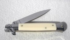 NEW FRANK BELTRAME 9" IMITATION IVORY ITALIAN STILETTO