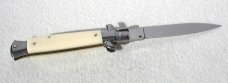 NEW FRANK BELTRAME 9" IMITATION IVORY ITALIAN STILETTO