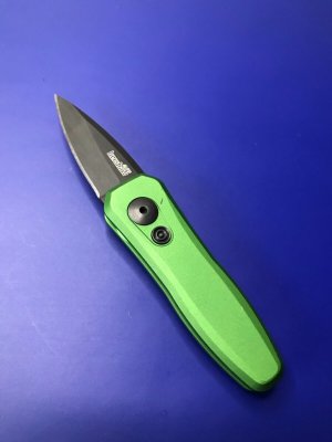 Kershaw Launch 4 Automatic Knife (1.9" Green) 7500LIMEBLK