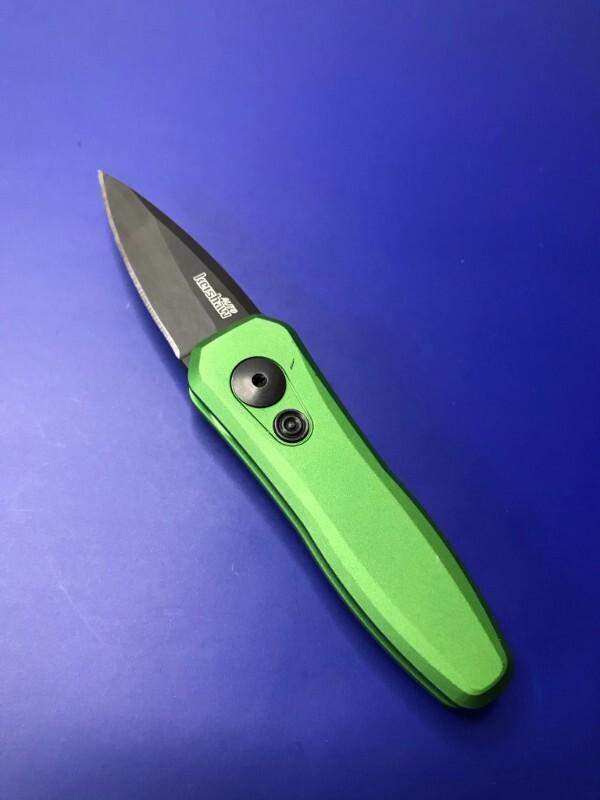 Kershaw Launch 4 Automatic Knife (1.9" Green) 7500LIMEBLK
