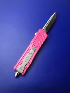 StrikeForce Gen4 | Magenta OTF Knife with Sheath